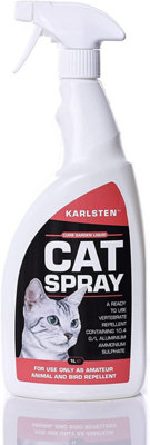 Karlsten Cat Repellent Anti Fouling Spray High Strength Garden Protection 1 Litre