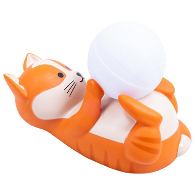 Fizz Creations Luna the Cat Mood Light - Cream - Novelty Lighting - Image 9