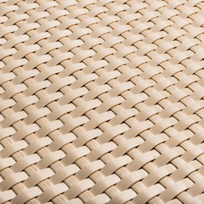 Callow Poly Rattan Garden ScreenCream 1M X 1M from B&Q