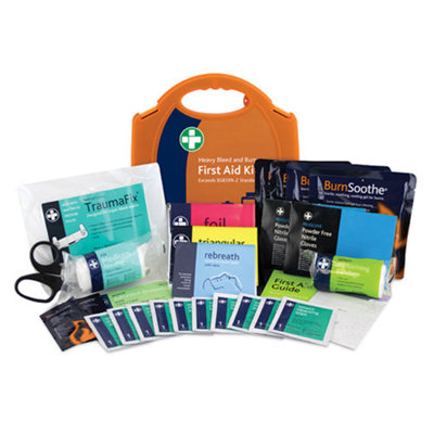 Timco Medx050 First Aid Kit - Heavy Bleed & Burns Small Case 1 - Image 4