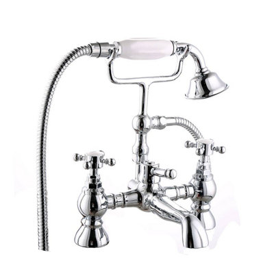  - Eliseo Ricci Traditional English Balmoral Bath Shower Mixer
