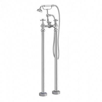  - Eliseo Ricci Balmoral Floor Standing Bath Shower Mixer