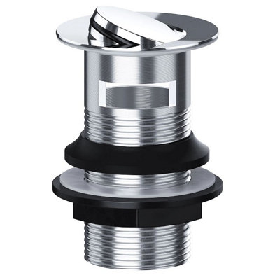 Scudo Swivel Flip Top Basin Waste Slotted from B&Q