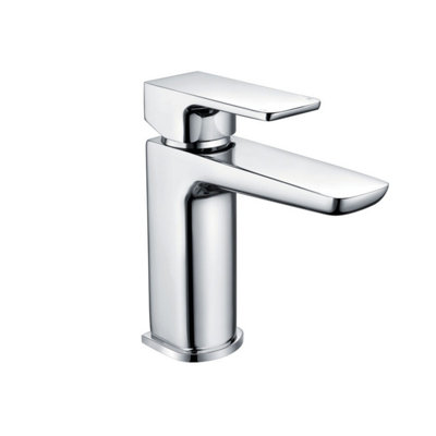 Scudo Muro Basin Mono Mixer Tap from B&Q