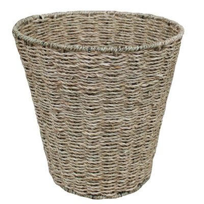 B&Q -  H103 Seagrass Round Waste Paper Basket