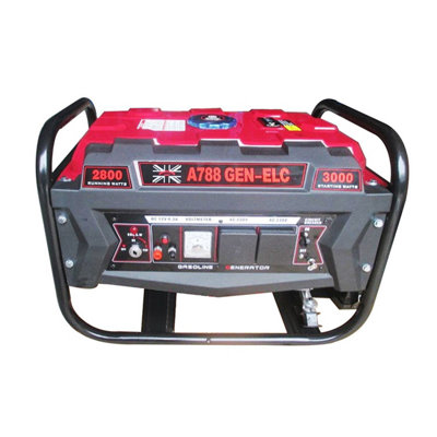 Dirty Pro Tools 3 Kva/3Kw 7Hp Dc Petrol Generator With Copper Motor3000W/12V/60Hz from B&Q