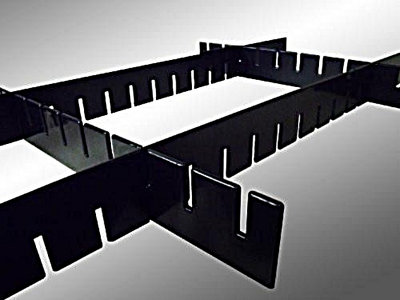 Dirty Pro Tools Adjustable Drawer Divider Organiser Universal For Rollcabs & Tool Boxes Home And Garage