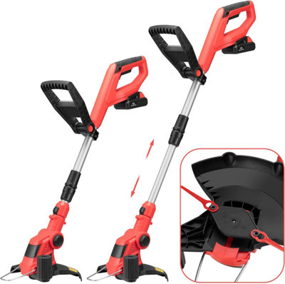 Dirty Pro Tools Cordless Grass Strimmer 20V Lithium-Ion BatteryFast ChargerLightweight Electric Garden Trimmer from B&Q