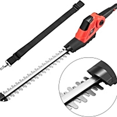 Dirty Pro Tools Cordless Hedge Trimmer For Tall Hedges 20V Telescopic With 1-Hr Fast Charge