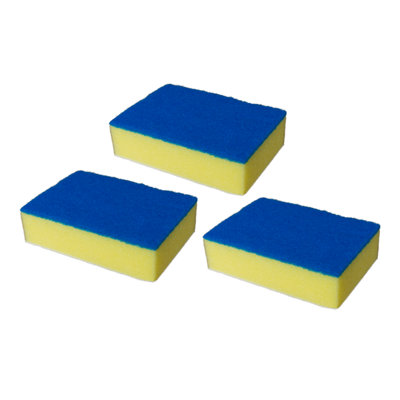 Kct Pack Of 3 Replacement  Telescopic Cleaner Scourer Head Accessories Pack from B&Q