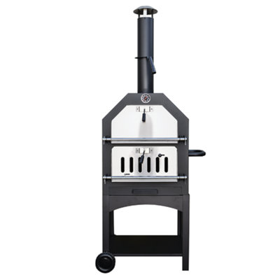 Kct Outdoor Pizza Oven Bbq Smoker from B&Q