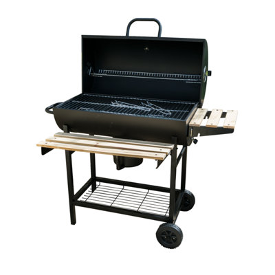 Kct Classic Barrel Outdoor Bbq Smoker from B&Q