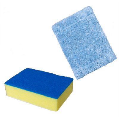 Kct Telescopic Cleaner Accessory Pack1 X Scourer/sponge + 1 Cloth from B&Q