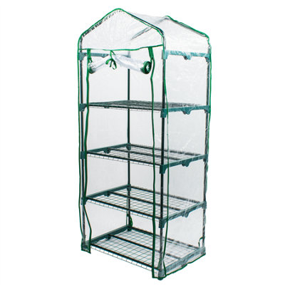 Kct 4 Tier Greenhouse Garden Growhouse from B&Q