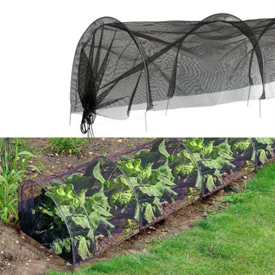 Kct Net Grow Tunnel 3M Allotment Greenhouse from B&Q