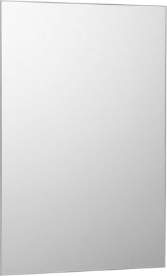  - 45 X 30Cm Rectangle Frameless Bathroom Mirror Wall Hanging Fittings Not Included
