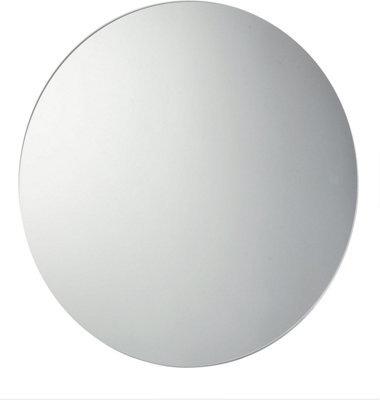  - 40Cm Circular Frameless Bathroom Mirror Wall Hanging Fittings Not Included
