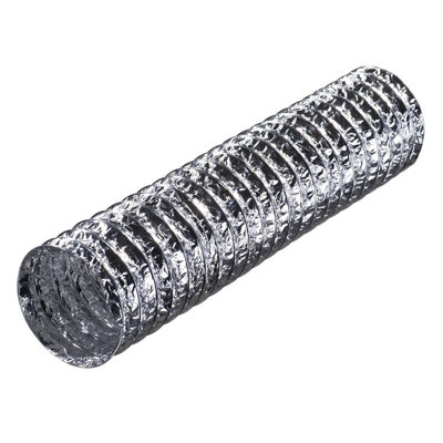 315mm Dia Blauberg Aluminium Flexible Ducting Pipe Fume Ventilator High Temperature 10M Long from B&Q