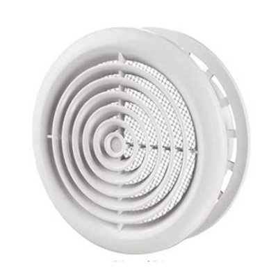 Blauberg Dpr-100 Ceiling Diffuser 100 mm /4 Inch (White) from B&Q