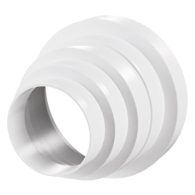 Blauberg Round Ducting Reducer 80mm To 150mm For Extractor Fans Tumble Dryer Cooker Hood And Ventilation Units from B&Q