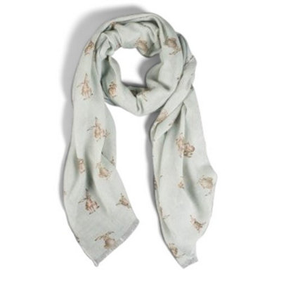 B&Q -  Glamour Soft Grey Illustrated Cat Scarf With Gift Bag70 X 190 Cm - Image 4