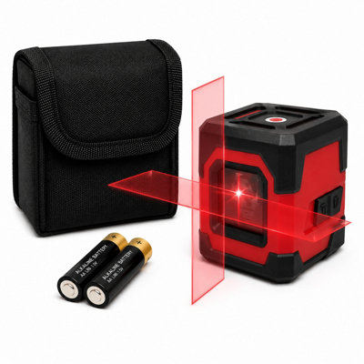 B&Q -  Lumberjack Laser Cross Level 360 Degree Self Levelling With Mode Ip54 Shockproof