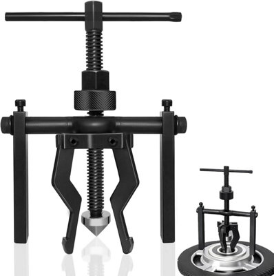 Autojack 3 Jaw Inner Pilot Bearing Puller Reversible Bearings Gear Extractor from B&Q