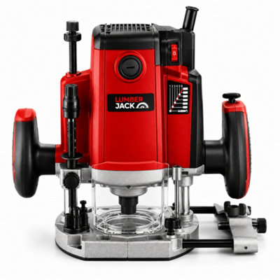 Lumberjack Tools Lumberjack 1/2" Variable Speed Plunge Router 2200WVariable Speed 9,000-22,000 Rpm from B&Q