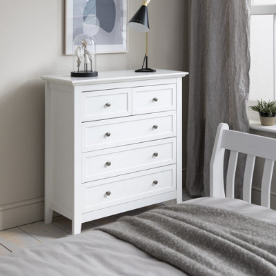 Nöa & Nani Noa & Nani Chest Of Drawers 2+3 Drawer In Classic White Karlstad from B&Q