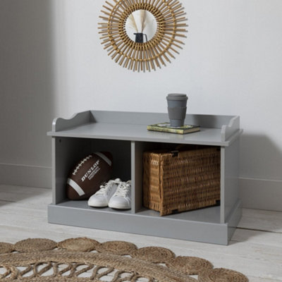 Nöa & Nani Noa & Nani Storage Bench In Silk Grey Stockholm