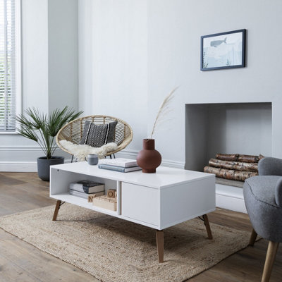 Nöa & Nani Noa & Nani Coffee Table With Cupboard In Classic White Otto from B&Q