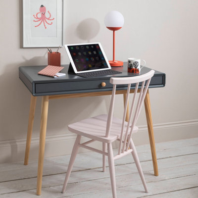 Nöa & Nani Noa & Nani Desk In Dark Grey And Natural Pine Frank from B&Q