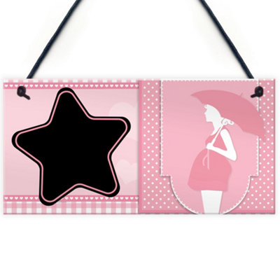 Red Ocean Countdown Baby Pregnancy Gift from B&Q