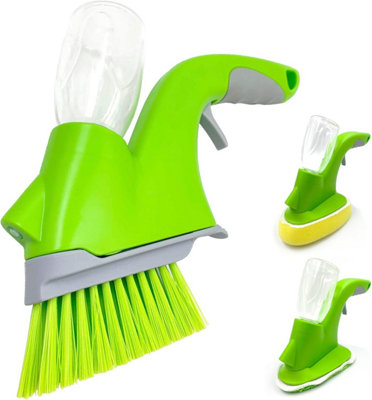 The Dustpan & Brush Store 4In1 Grout Spray Brush & Sponge