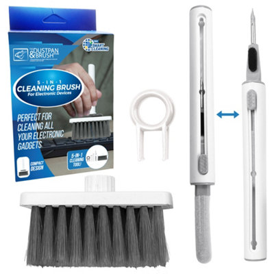 B&Q -  Electronic And Keyboard Cleaning Kit 5 In 1 Multi-Tool Brush With Keycap Puller