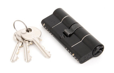 From The Anvil Black 40/40 6Pin Euro Cylinder Ka from B&Q