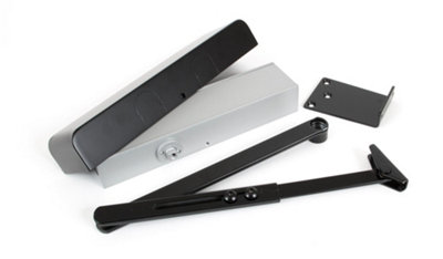 From The Anvil Black Size 2-5 Door Closer & Cover from B&Q
