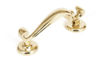 From The Anvil Polished Brass Doctors Door Knocker from B&Q
