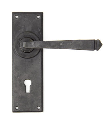 From The Anvil External Beeswax Avon Lever Lock Set from B&Q