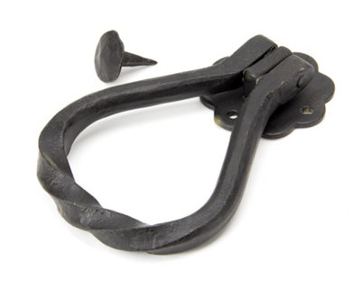 From The Anvil External Beeswax Pear Shaped Door Knocker from B&Q