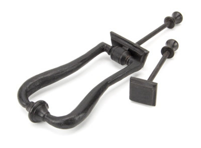 From The Anvil External Beeswax Slimline Art Deco Door Knocker from B&Q