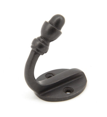 From The Anvil Aged Bronze Coat Hook from B&Q