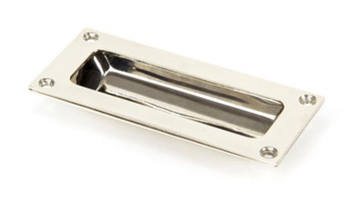 B&Q From The Anvil Polished Nickel Flush Handle