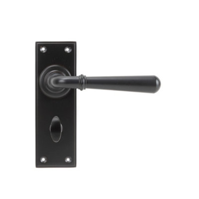 From The Anvil Aged Bronze Newbury Lever Bathroom Set from B&Q
