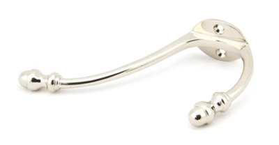 From The Anvil Polished Nickel Hat & Coat Hook from B&Q
