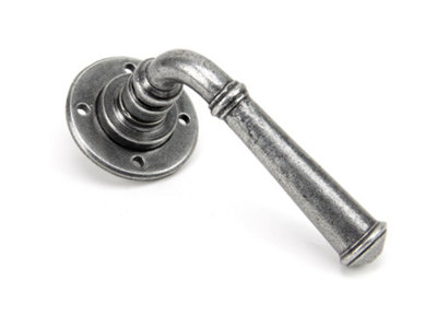 B&Q -  Pewter Regency Lever On Rose Set