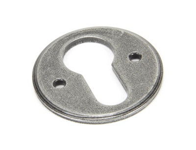 From The Anvil Pewter Regency Euro Escutcheon