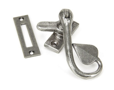 From The Anvil Pewter Shropshire Window Fastener from B&Q