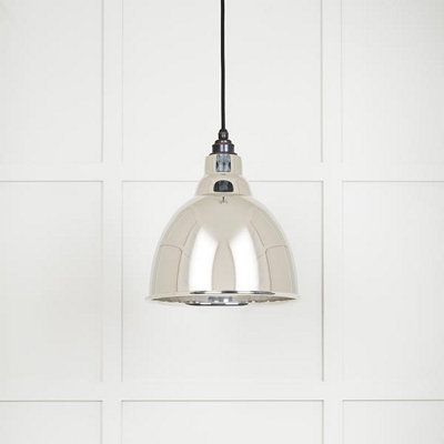 From the Anvil Smooth Nickel Brindley Pendant from B&Q
