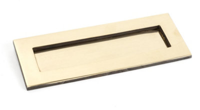 B&Q -  Aged Brass Small Letter Plate
